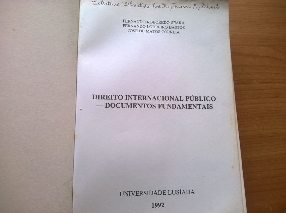 Direito Internacional Público - Fernando Seara, Fernando l. Bastos...