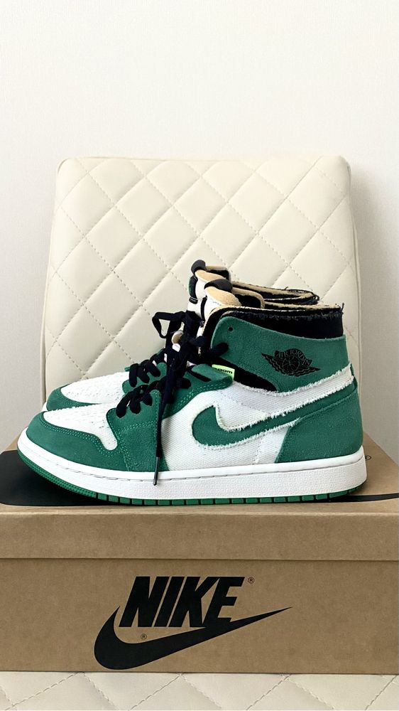 JORDAN 1 HIGH ZOOM cmft stadium green (W)