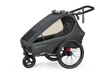 przyczepka rowerowa Qeridoo Kidgoo 1 Ivy Green