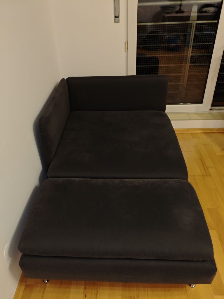 SÖDERHAMN Szezlong Leżanka Ciemna Komplet Stan Bardzo dobry IKEA