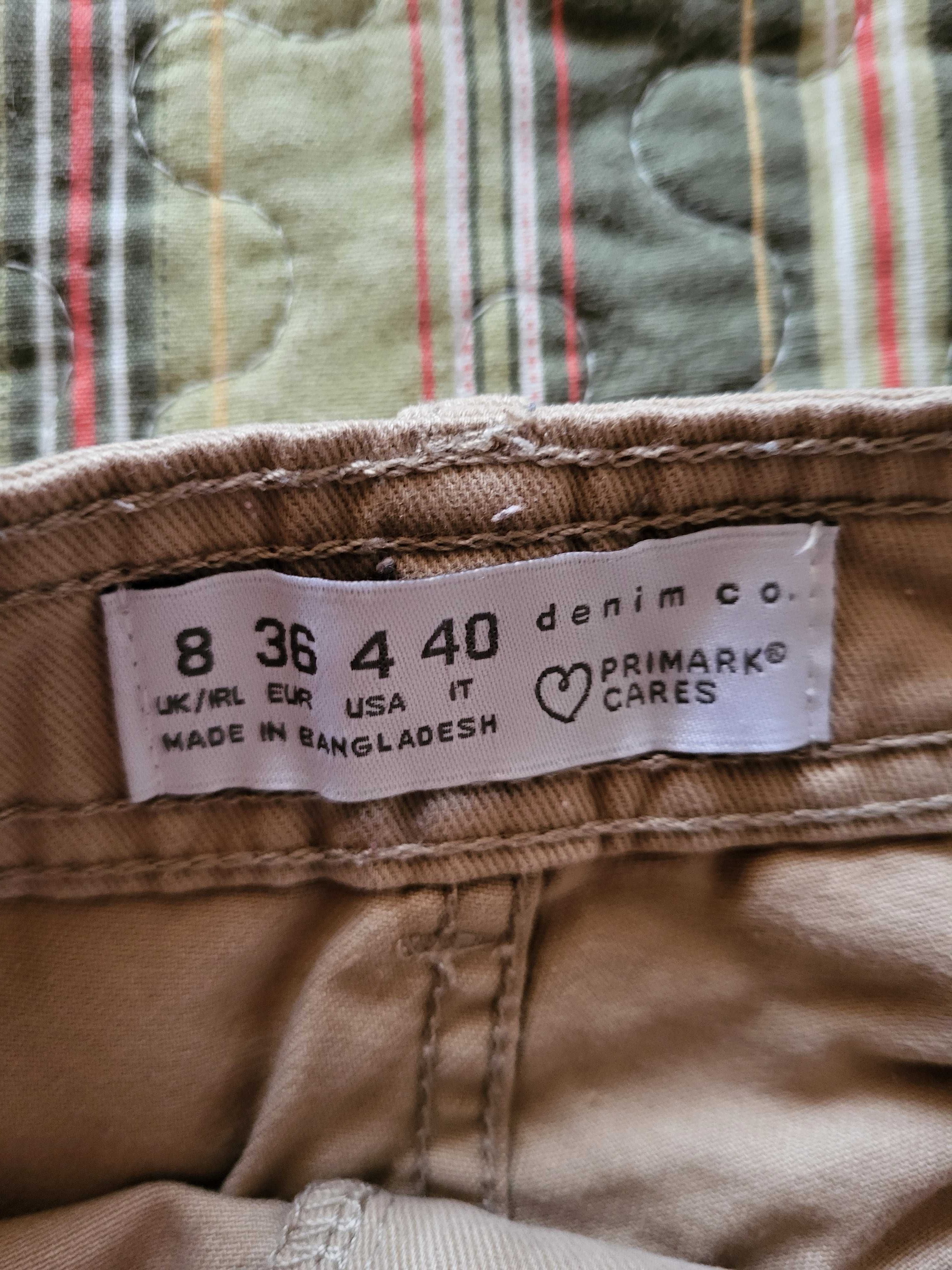 Светлі брюки карго Primark (36)