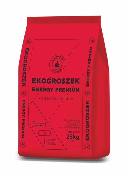 Ekogroszek Energy Premium Groszek Plus Skład Opału Stojadła
