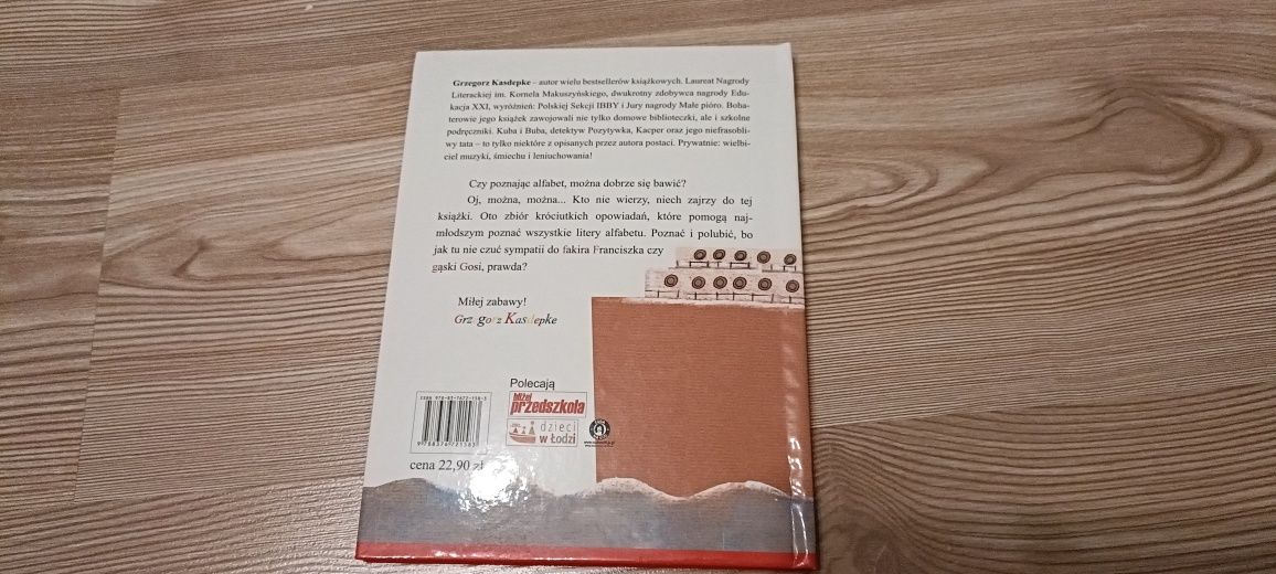 Książka "Niesforny alfabet" Grzegorz Kasdepke