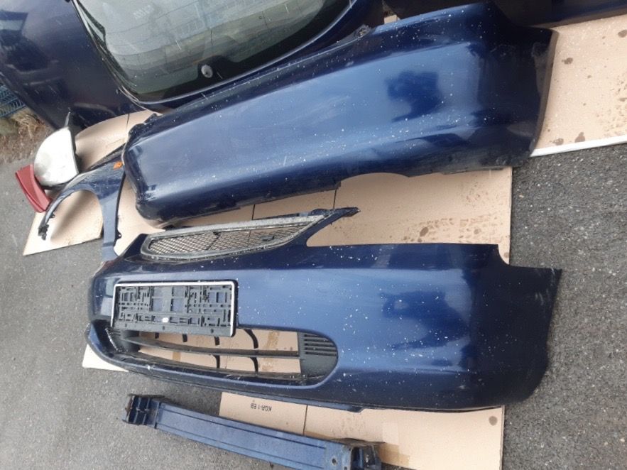 Honda Civic VII 3d 2001- Zderzak Tył b96p