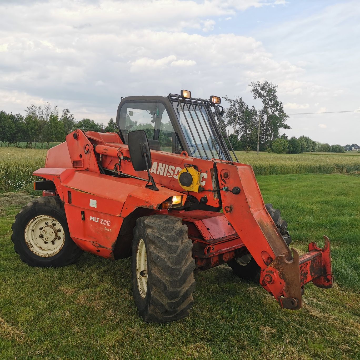 Ładowarka teleskopowa Manitou MLT 523 nie merlo 628 oryginał z Belgi