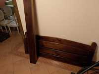 Łóżko drewniane sosnowe 160