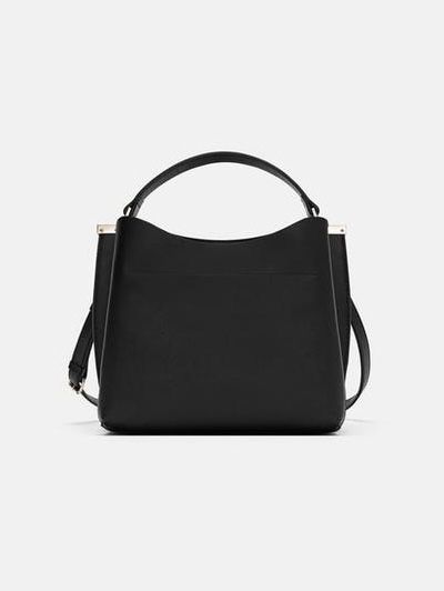 Чорна базова сумка Zara
