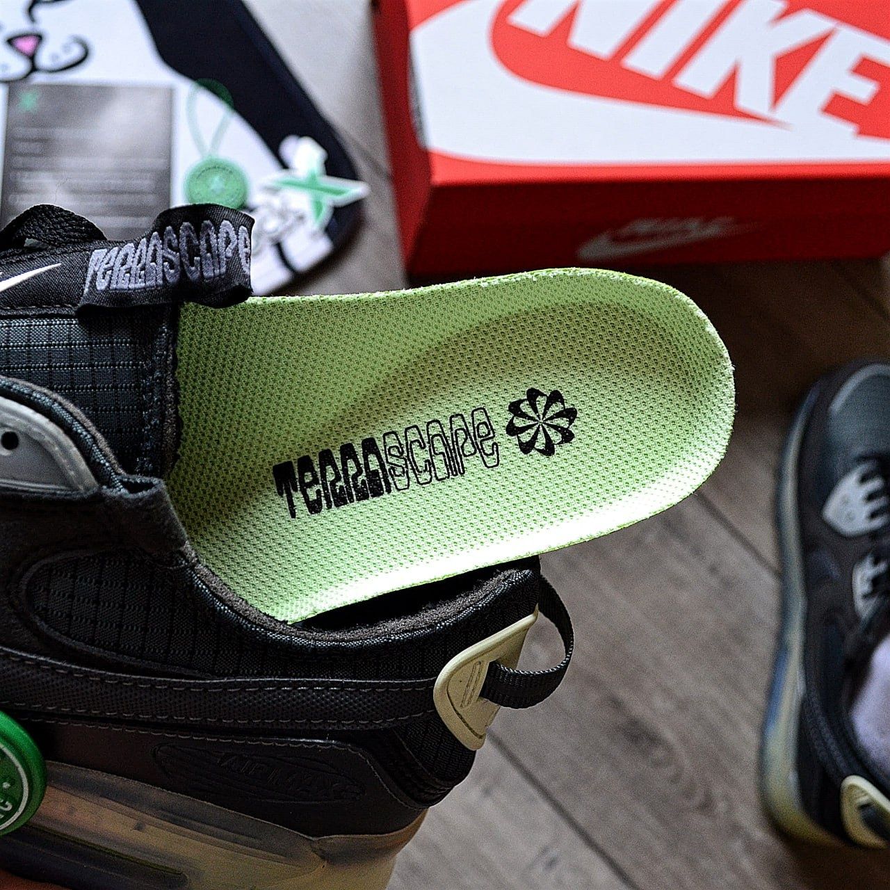 Кросівки Nike Terrascape Airmax 90 Black Lime