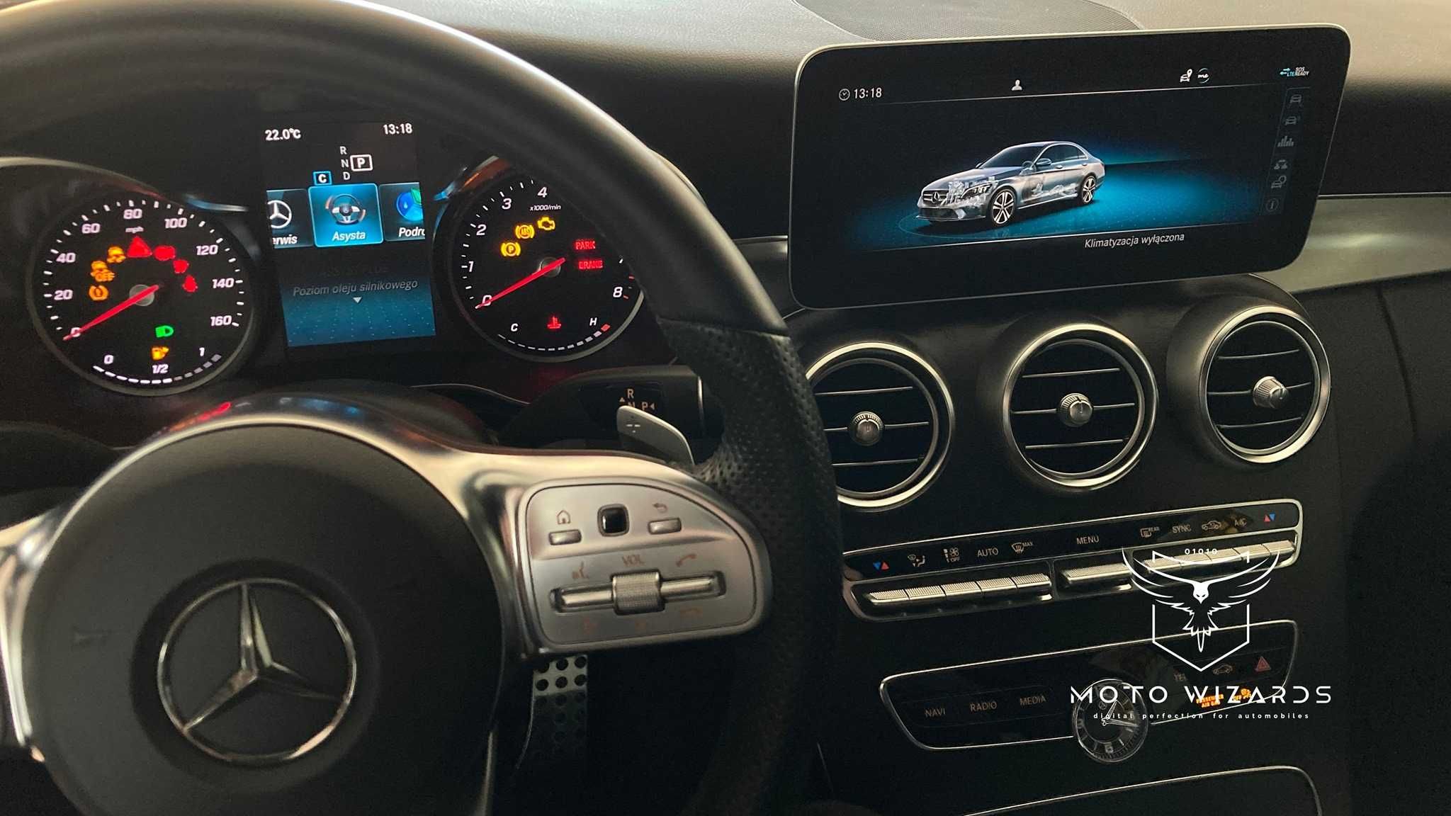 Polskie Menu MERCEDES USA/EU GLA GLB GLE GLC300 (W253) S klasa (W222)