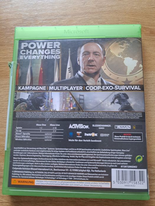 Gra Call of Duty na xbox one