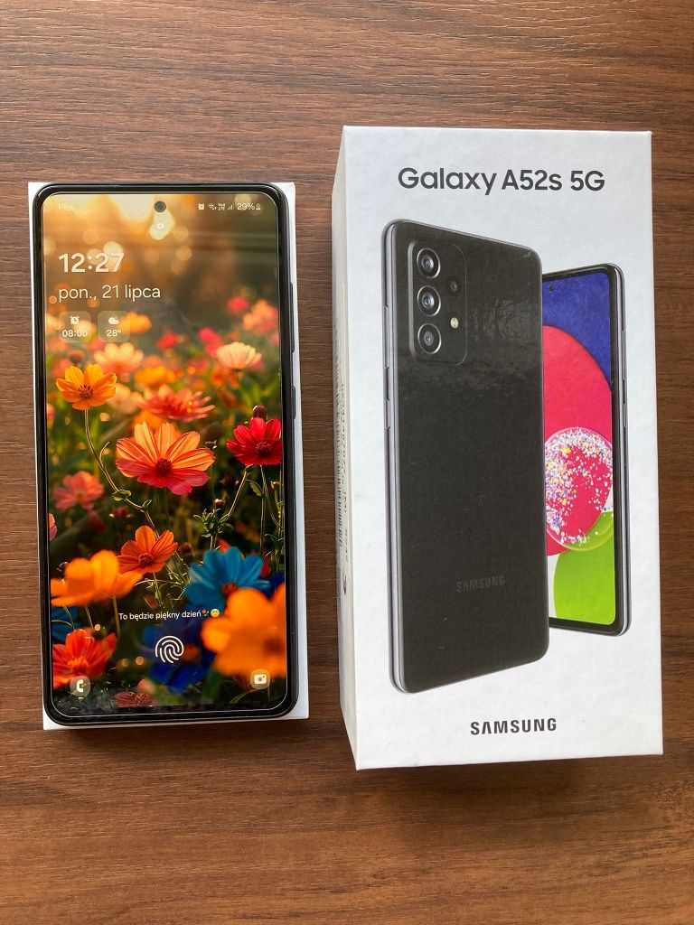 Sprzedam Samsung A52s 5G 128GB - stan bardzo dobry