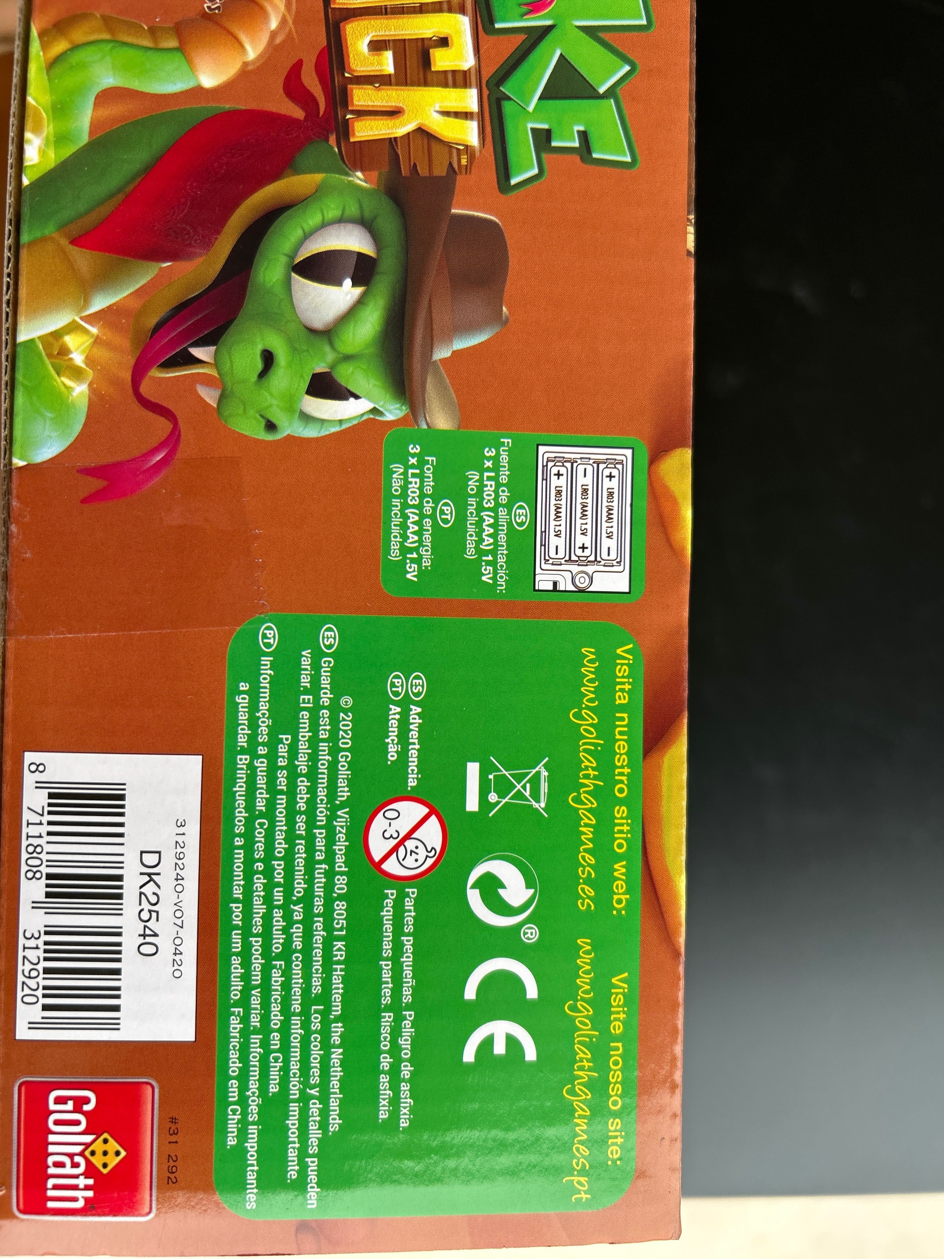 Jogo para crianças Snack Attack de Goliath