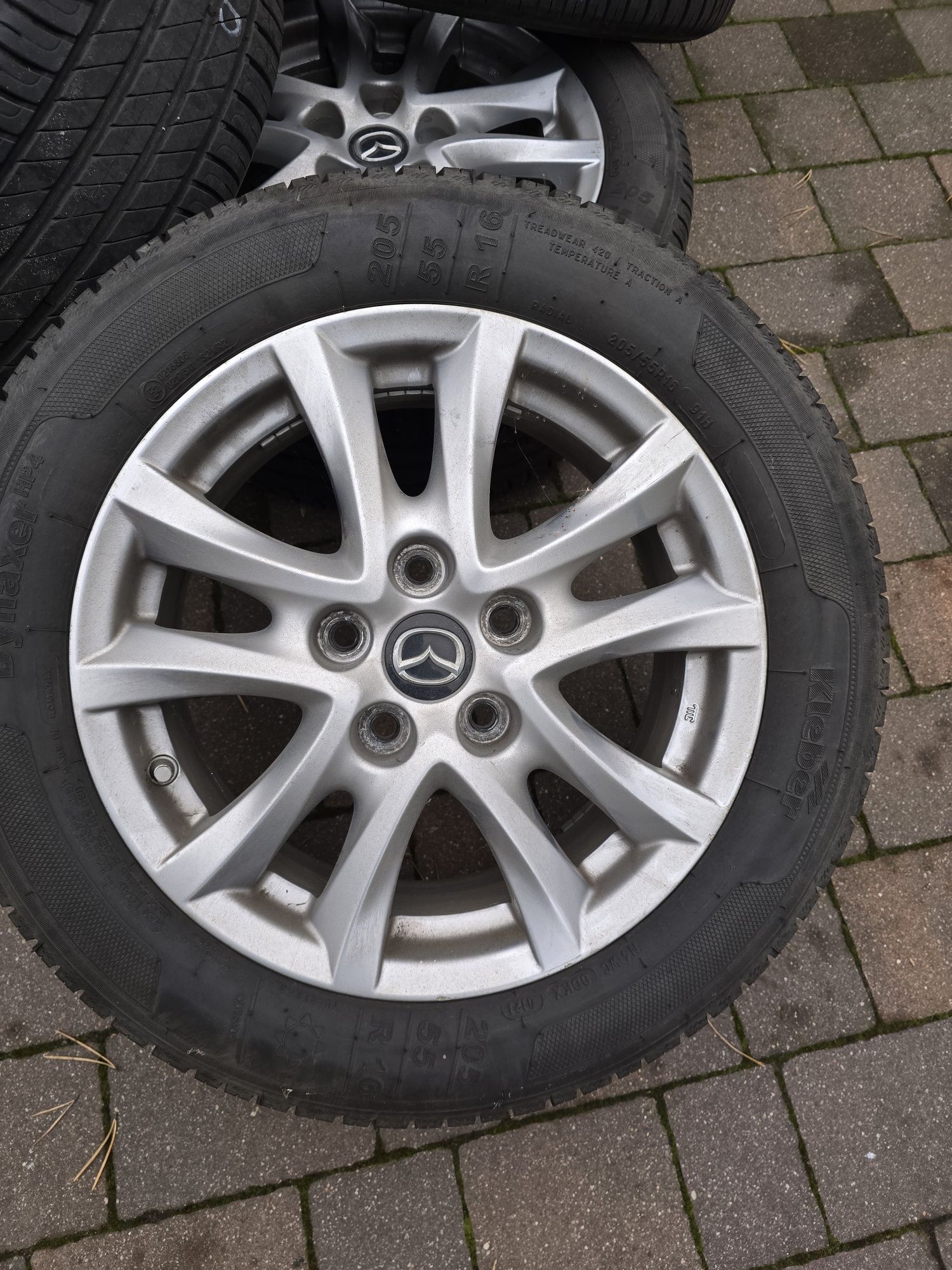 Mazda 3 Felgi + Opony 205/55 R 16 jak Nowe