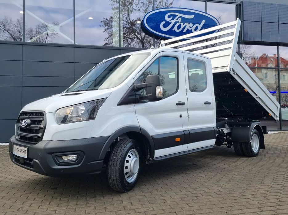 Ford Transit  Zabudowa podwozie z Wywrotką Trójstronną 3000- Hak - Kamera -Bliźniaki