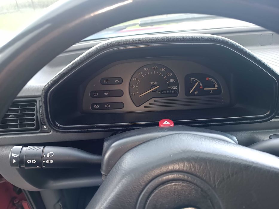 Fiesta mk3 na czarnych tablicach