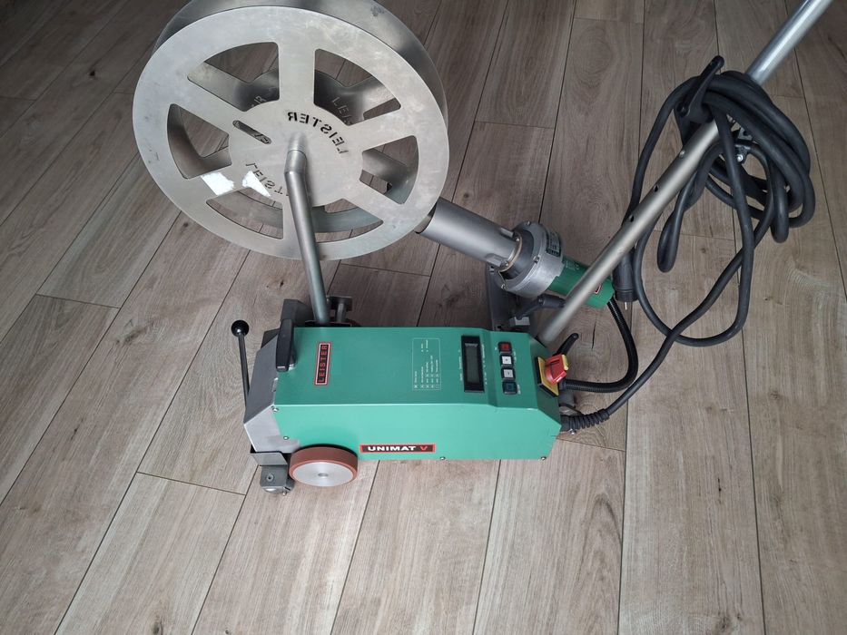 Zgrzewarka Leister Unimat V do pasów, 50 mm HF