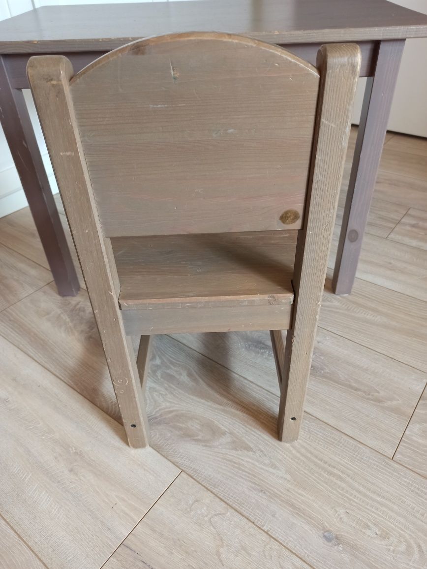 Stolik z krzesełkiem IKEA sundvik