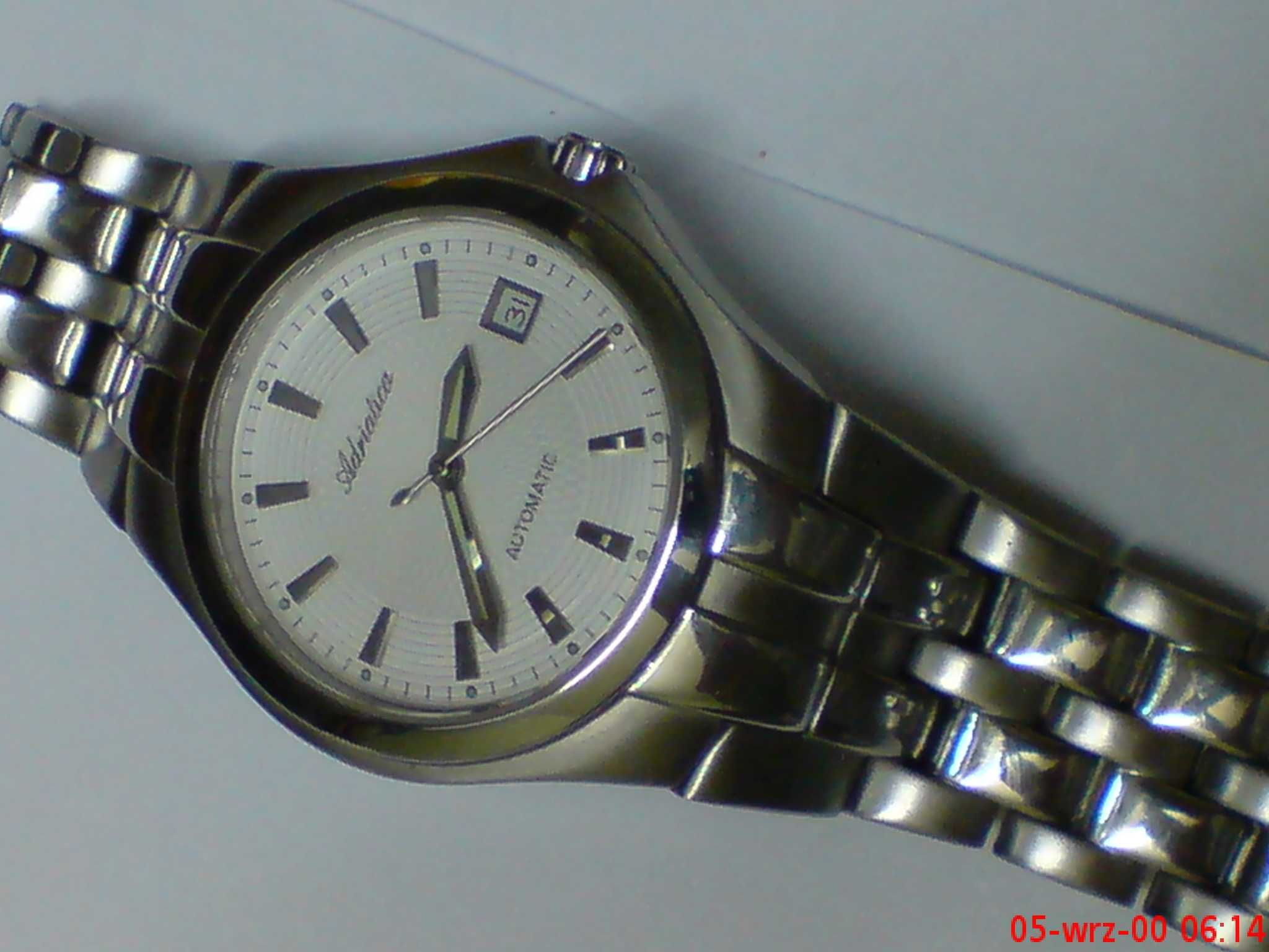 Zegarek Adriatica Automatic jak Nowy Sapphire 5 ATM