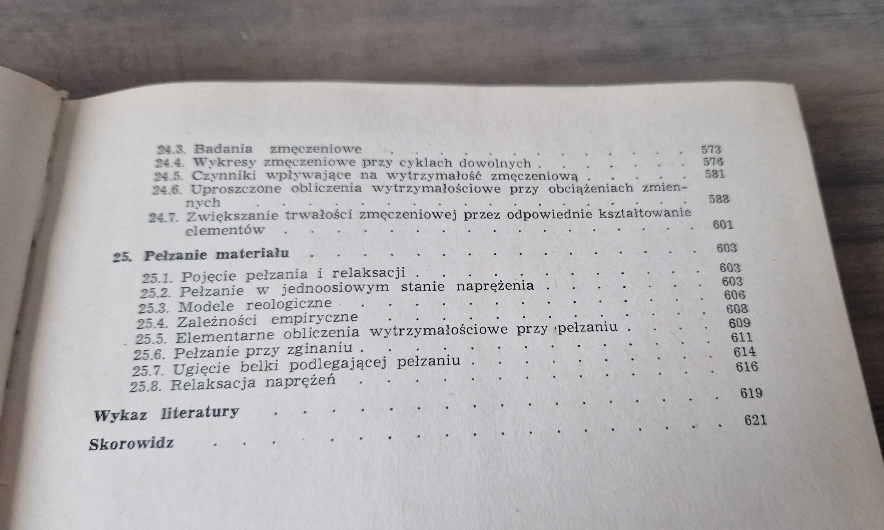 Wytrzymałość materiałów A. Jakubowicz Z. Orłoś