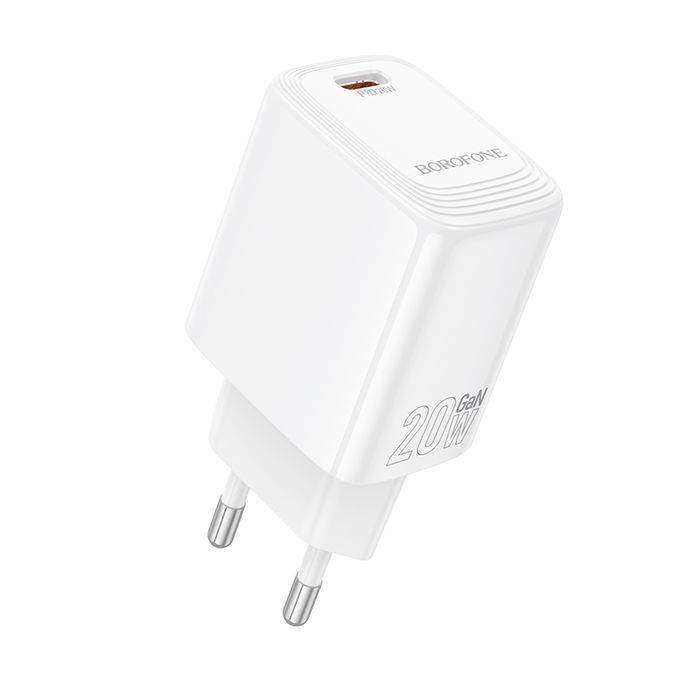Borofone Ładowarka Sieciowa Bn26 Fuente - Typ C - Pd 20W Biała