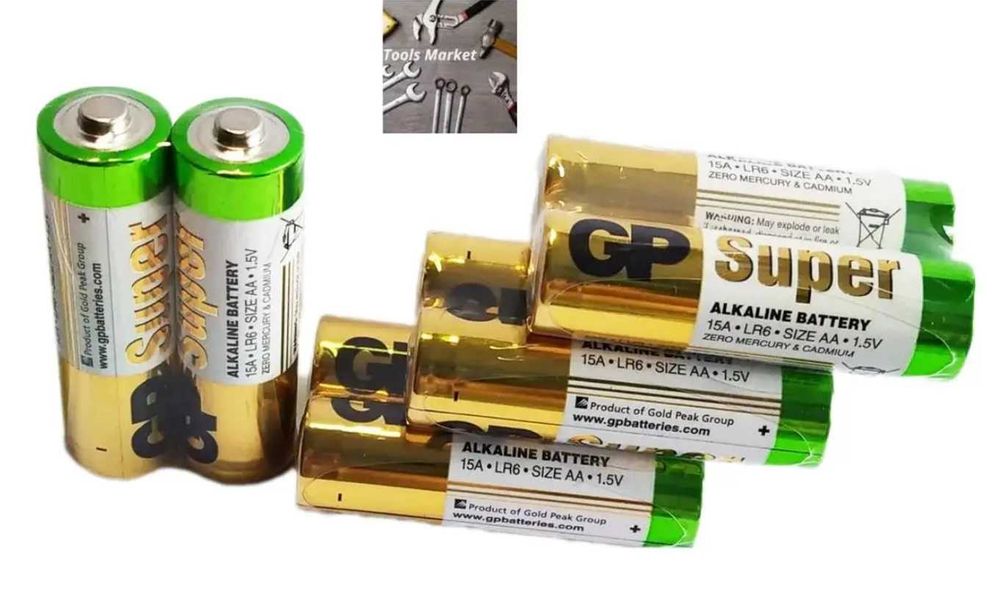 Батарейки GP Super Alkaline LR6 (АА) Оригинал