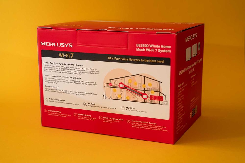 System Mesh Mercusys Halo H27BE 2-pack (nieużywany)