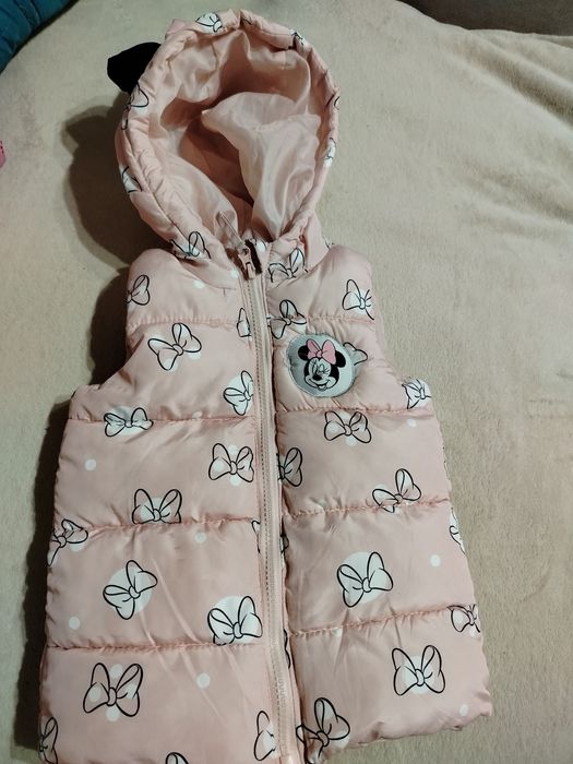 Bezrękawnik dziewczęcy 86