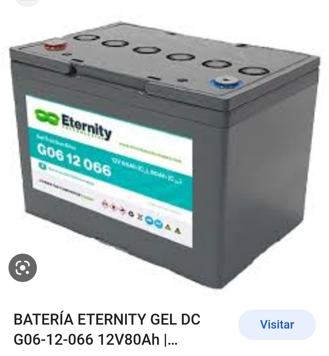 Baterias de Gel para tração e outros fins