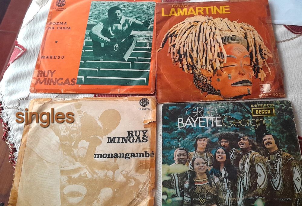 Lps e singles música africana