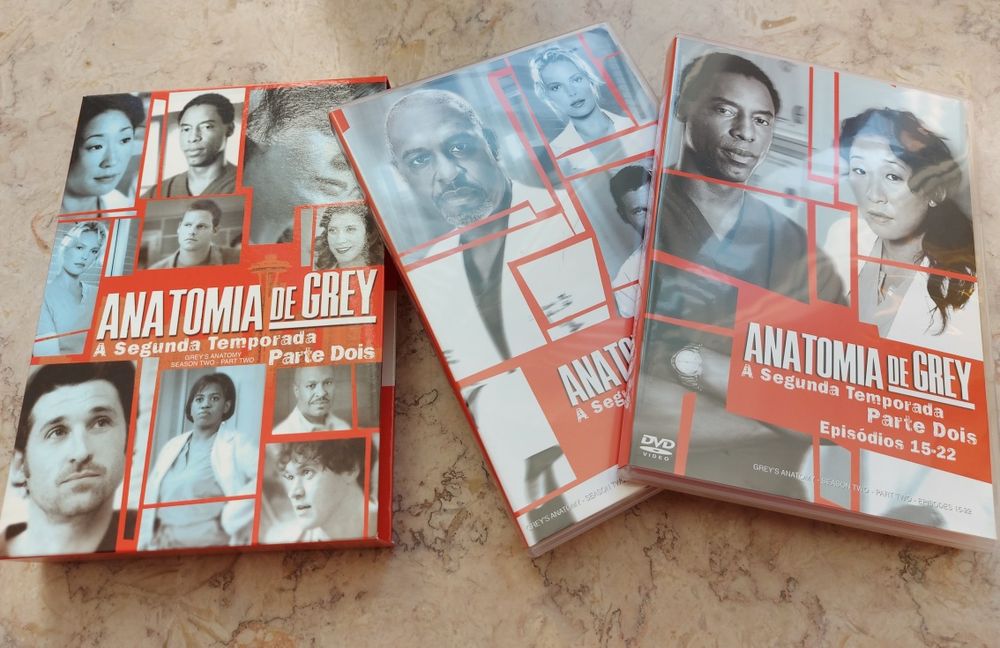 Anatomia de Grey DVD 1a e 2a temporada