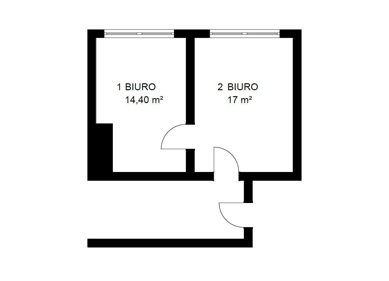 2-pokojowy lokal biurowy na PARTERZE