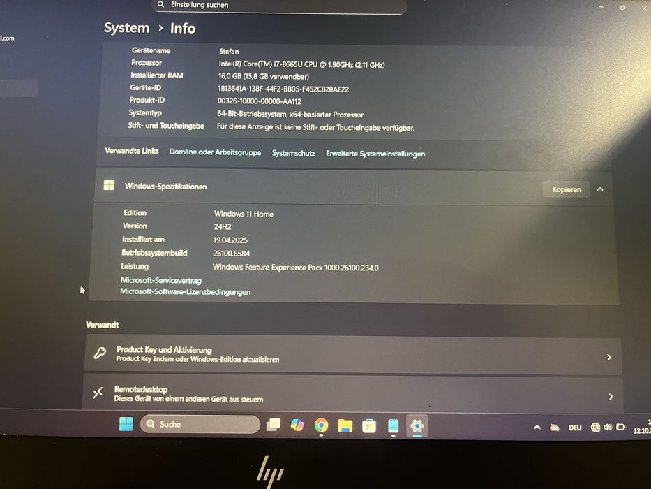 HP EliteBook 840 G6 | Core i7 | 16GB RAM |