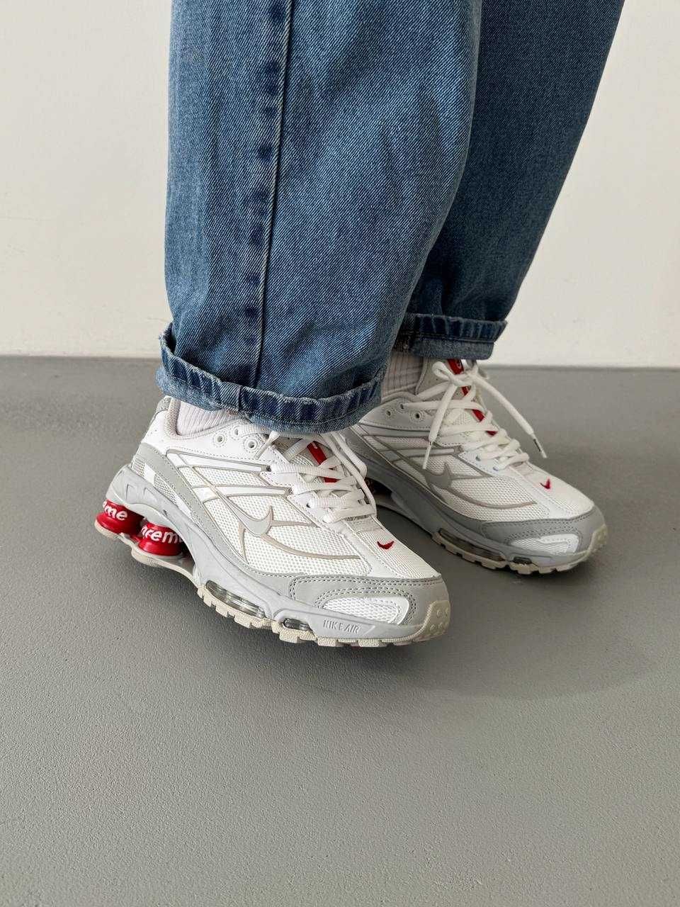 Nike Shox Ride 2 SP Supreme White Red