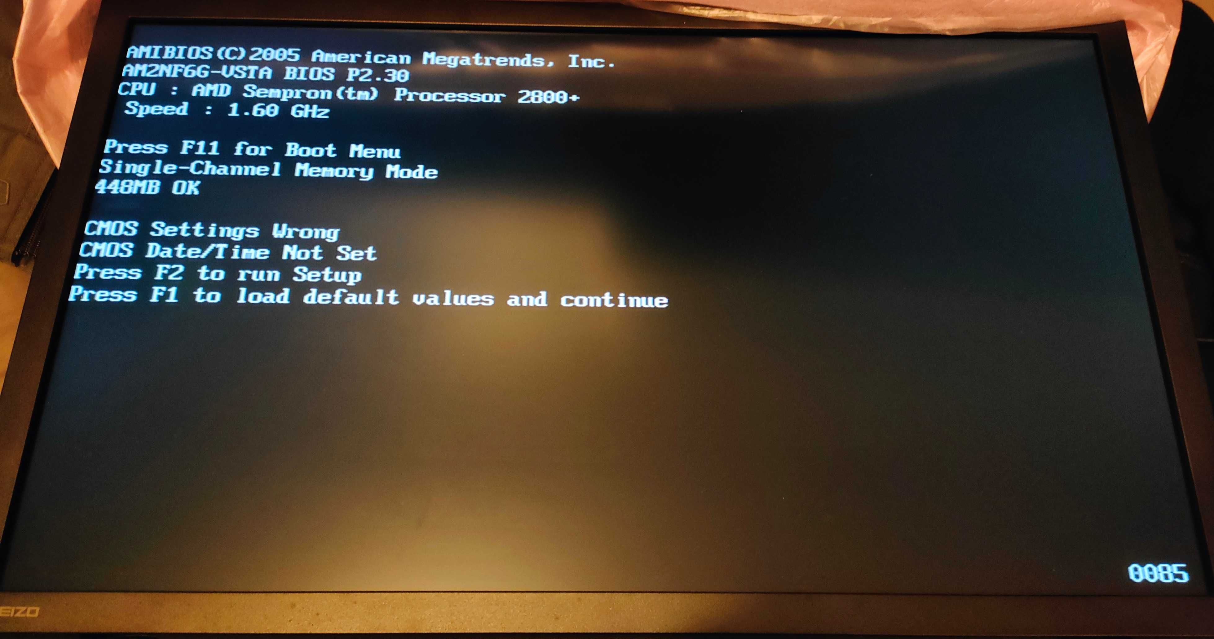 Płyta główna Asrock AM2NF6G-VSTA + Sempron 2800 BOX + 512MB RAM