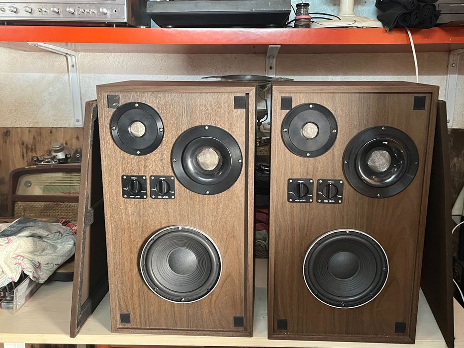 Colunas 3 vias 100w 8omg