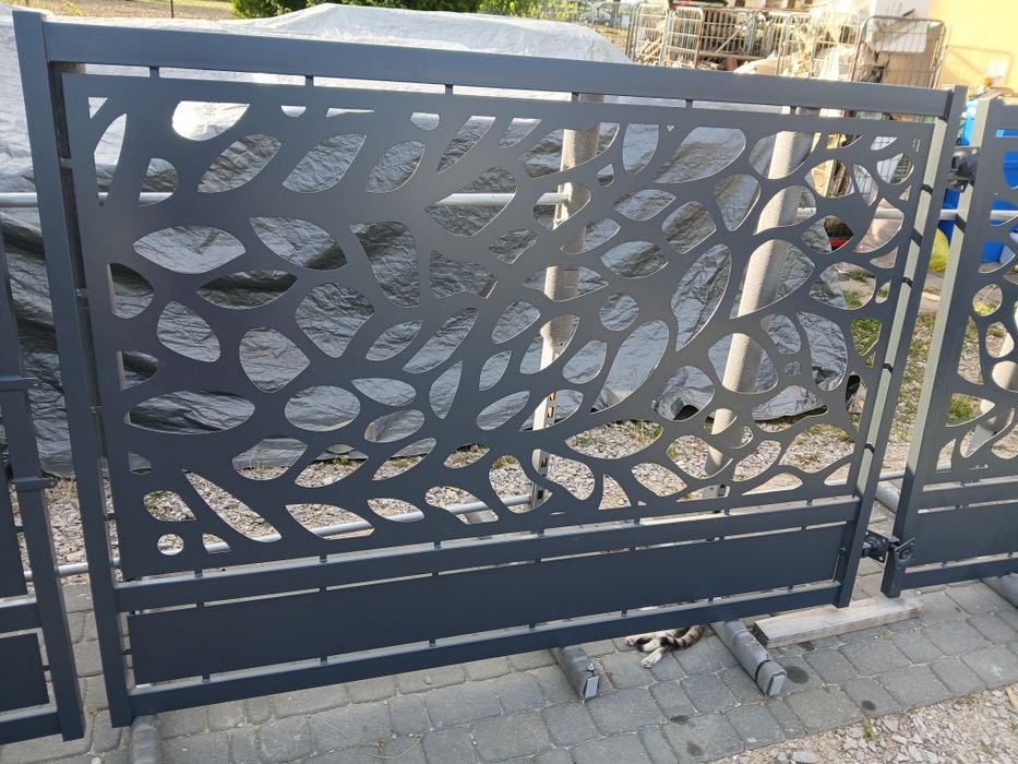 Brama 4m furtka 1m wysokość 1.4m