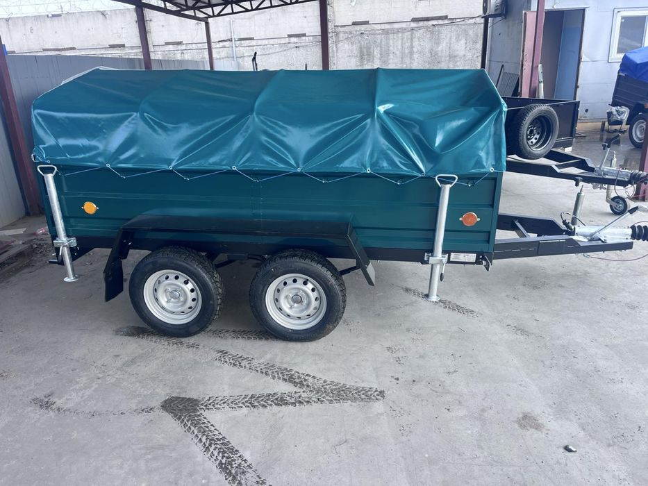 Двовічний  причіп Дніпро-250 з гальмами на 2т