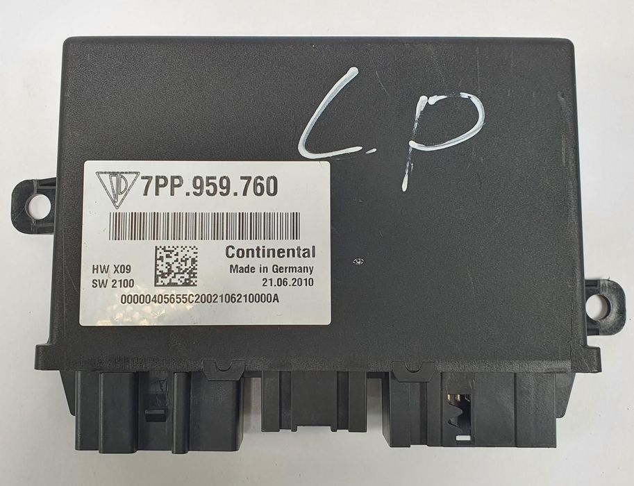 MODUŁ STEROWNIK PAMIĘCI FOTELA PRZÓD PORSCHE CAYENNE II 7P5 7PP959760