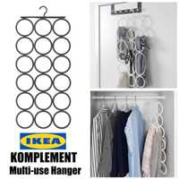 Органайзер вешалка для шарфов платков Ikea Komplement белая