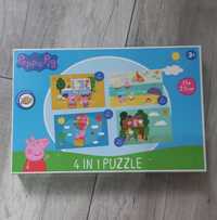 puzzle peppa pig świnka peppa 4 w 1