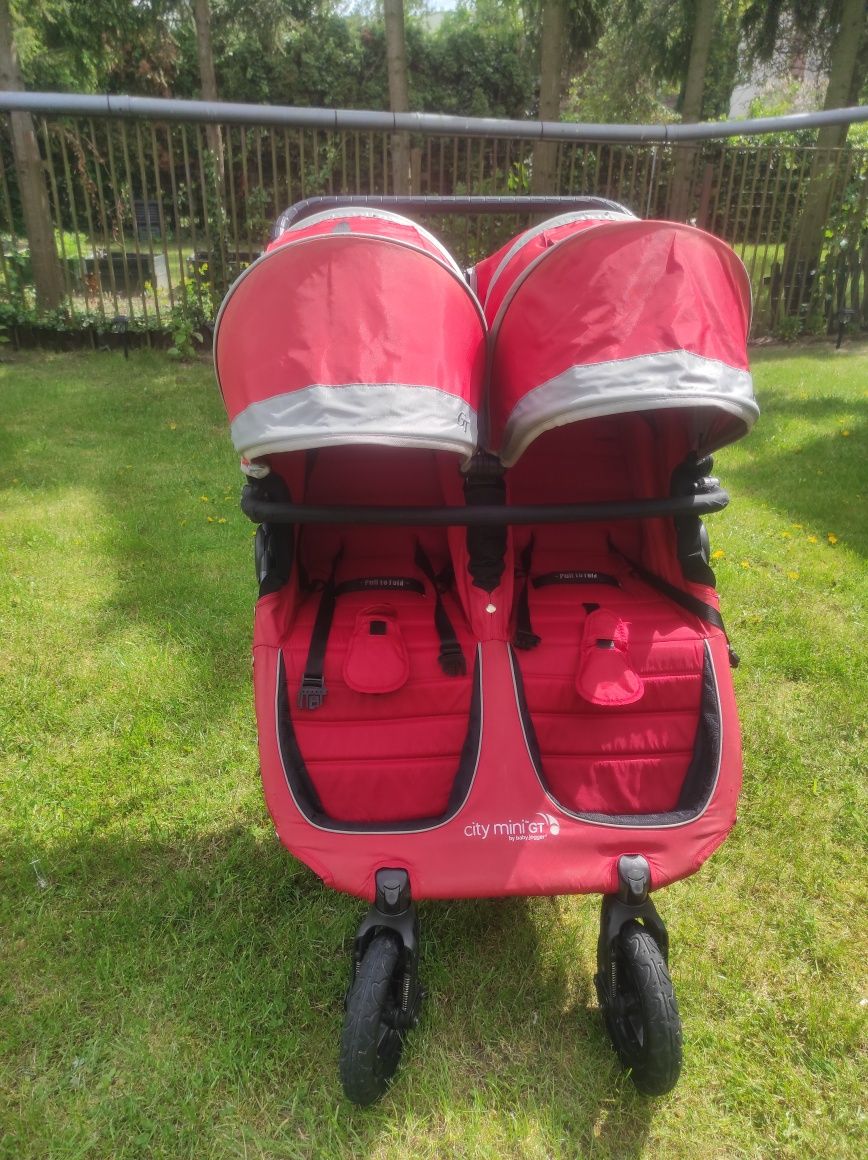 Wózek podwójny Baby Jogger City Mini GT double + akcesoria