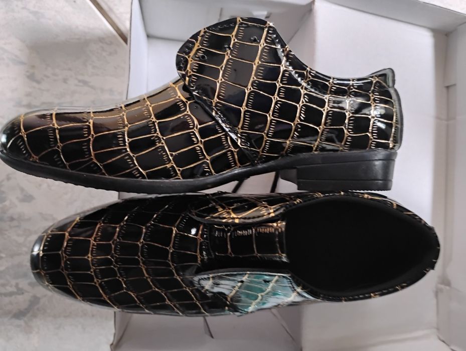 Nowe buty galowe dla chłopca komunia Święta