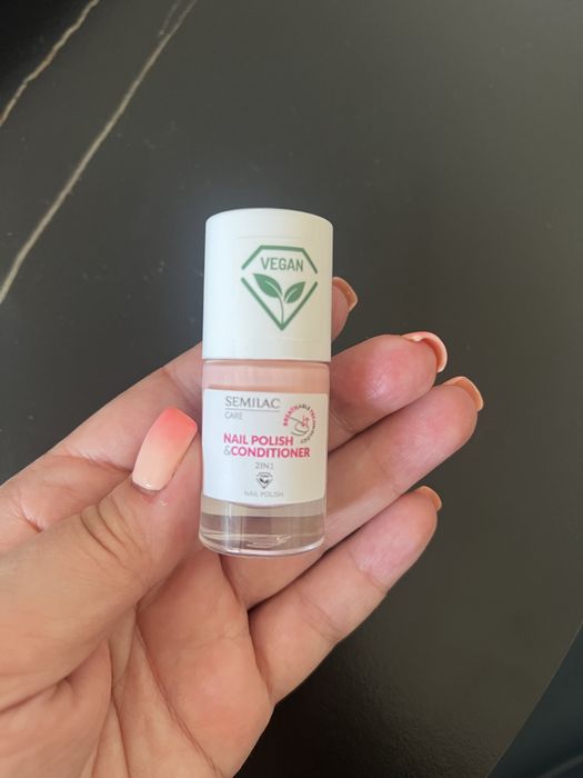 Lalier do paznokci 2w1 Semilac Care 034 NOWY