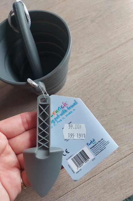 Wiaderko silikonowe scrunch bucket