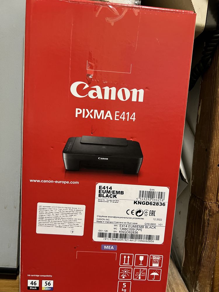 БФП Струменевий Canon PIXMA E414