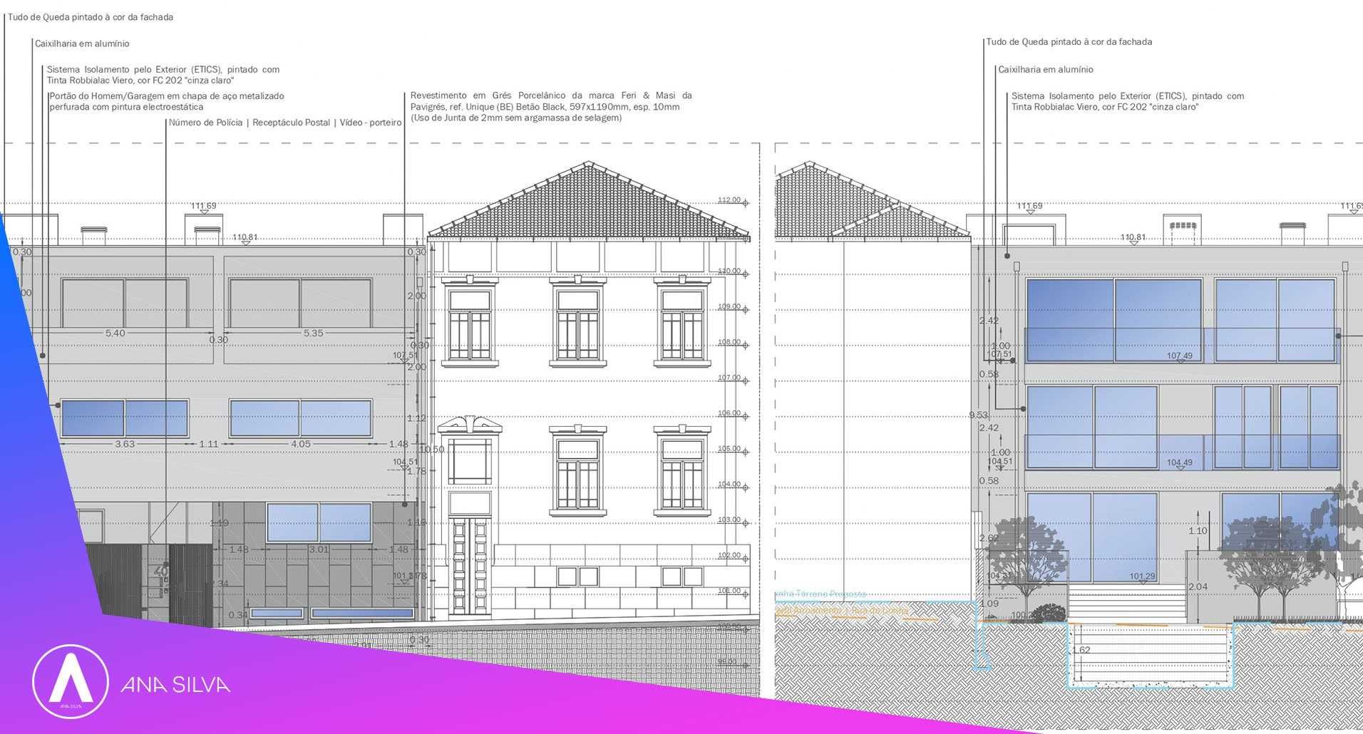 Elaboração de Pack de Peças Desenhadas Arquitetura