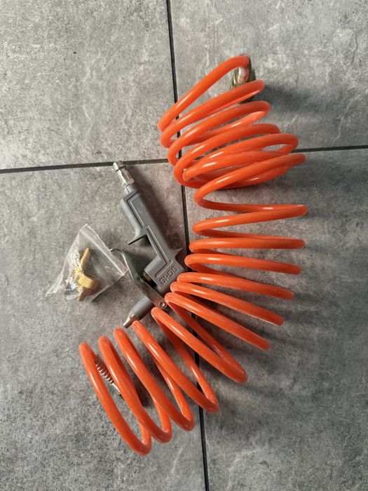 Zestaw pneuamtyczny, pistolet i kable