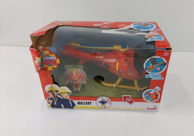 Strażak SAM zestaw helikopter ratunkowy WALLABY + figurka i akcesoria