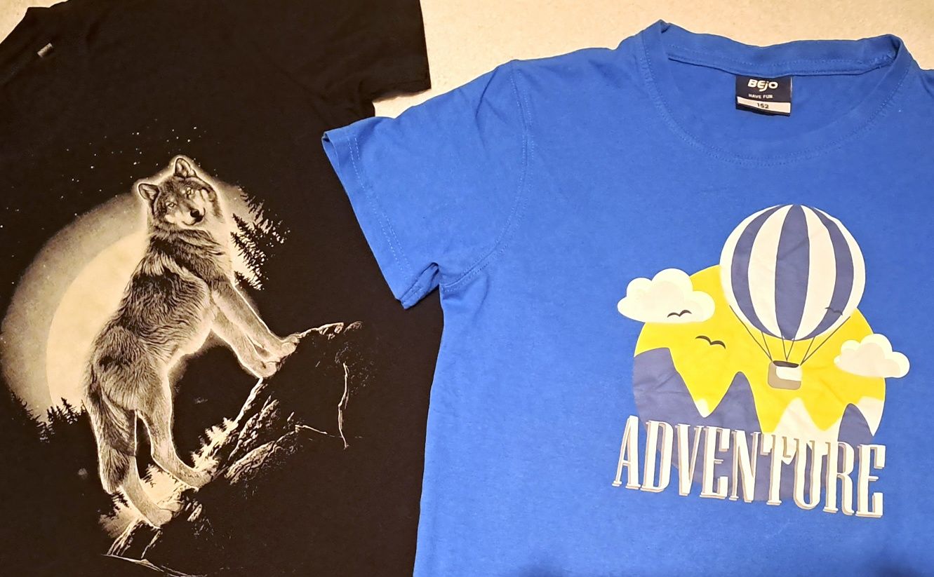 Koszulki T-shirty Bejo 152 wilk świeci