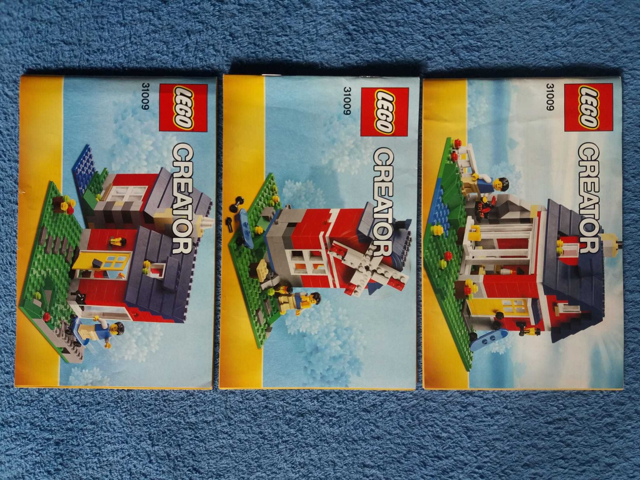 Lego Creator 3w1 Domek, wiatrak 31009 w stanie idealnym